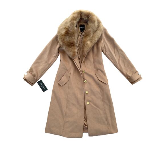 Guess by Marciano - Romina Coat in Blond Ambition Camel Brown - Picture 1 of 5